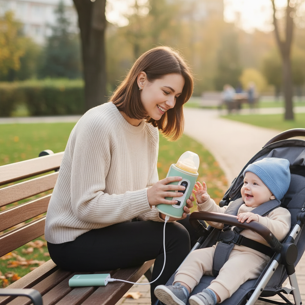 Chauffe-biberon portable USB