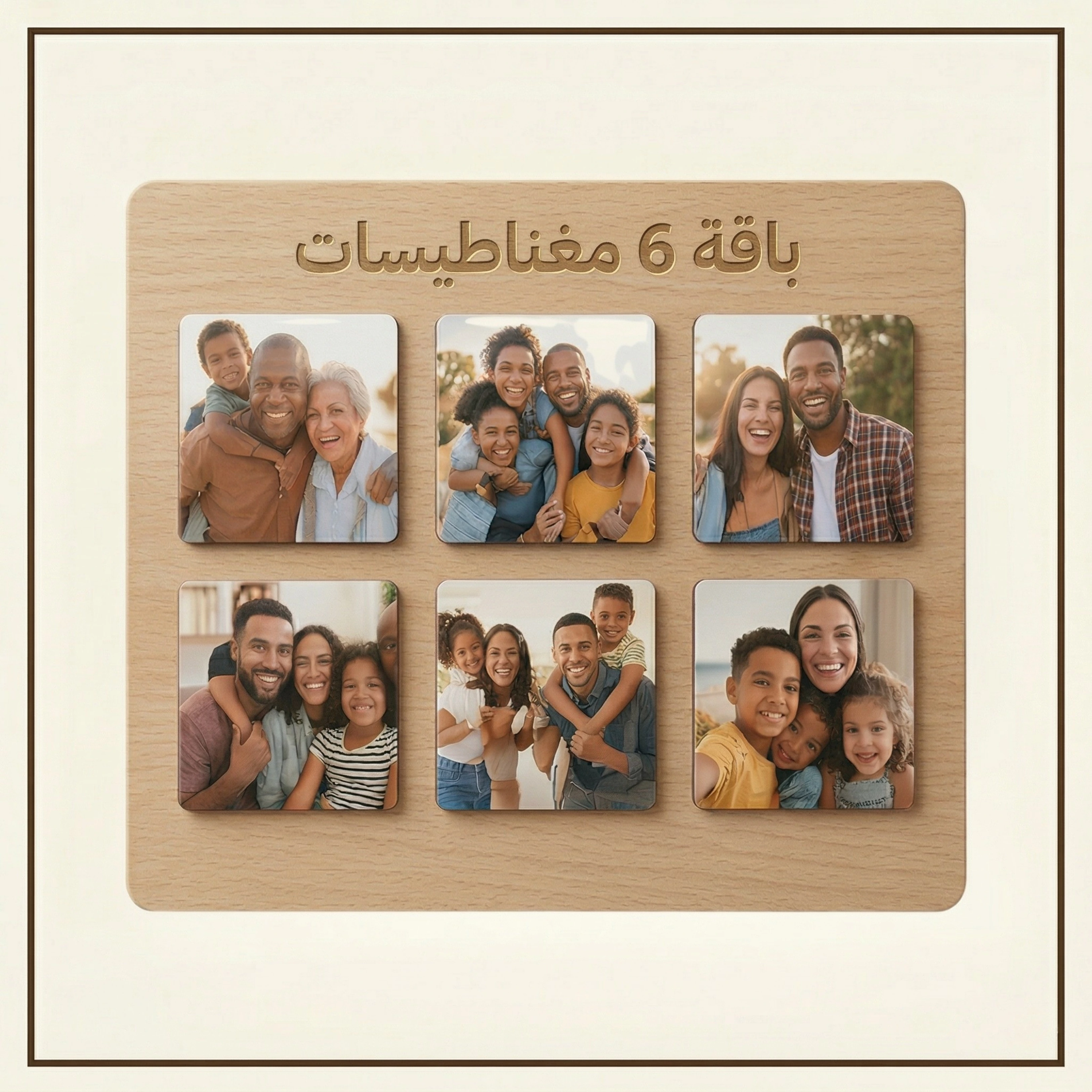 6 مغناطيسات