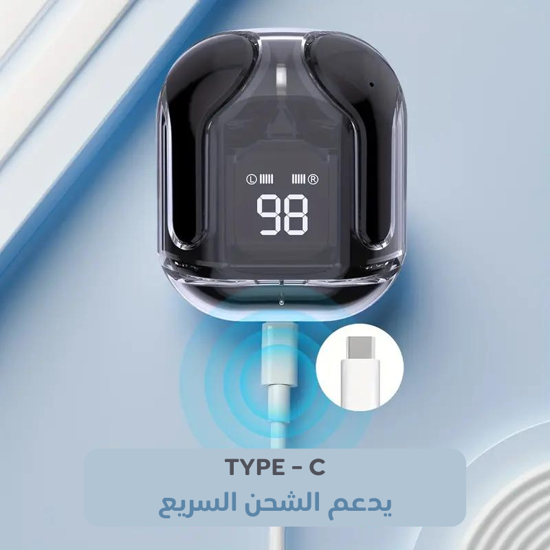 سماعات بلوتوث بشاشة رقمية
