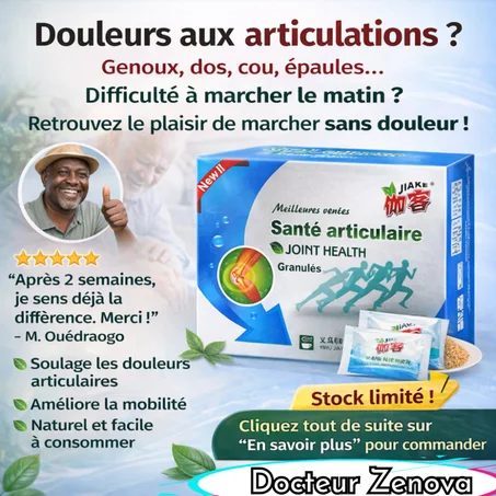 JIAKE Santé articulaire, retrouver le plaisir de bouger sans douleur