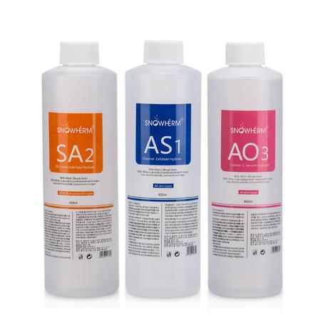 Sérum de Soins du Visage, Solution Hydro-Faciale Aqua Peel AS1 SA2 AO3, 400ml - HydraFacial