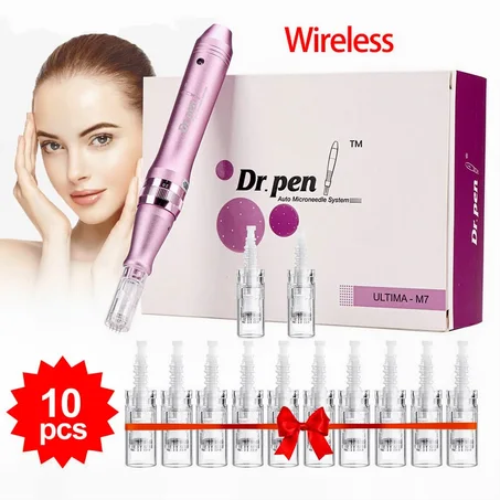 Stylo Dr pen M7 électrique rechargable sans fil, microneedling
