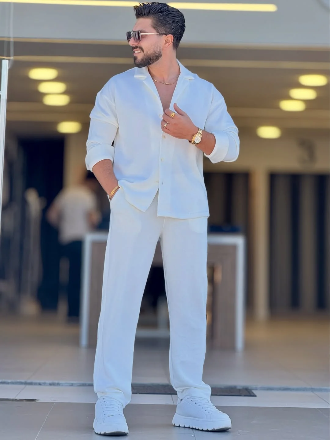 Ensemble pantalon et chemise