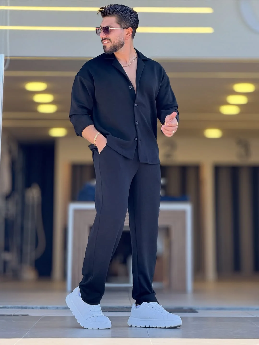 Ensemble pantalon et chemise