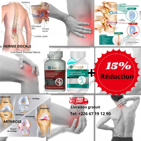 GLUCOSAMINE CHONDROITIN(arthro supriviver) + CALCIUM