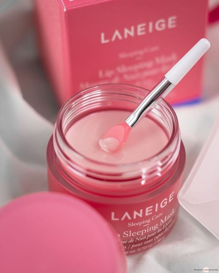 la neige lip sleeping mask berry