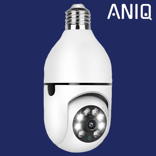 كاميرا مراقبة ذكية بشكل مصباح