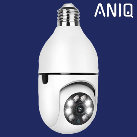 كاميرا مراقبة ذكية بشكل مصباح