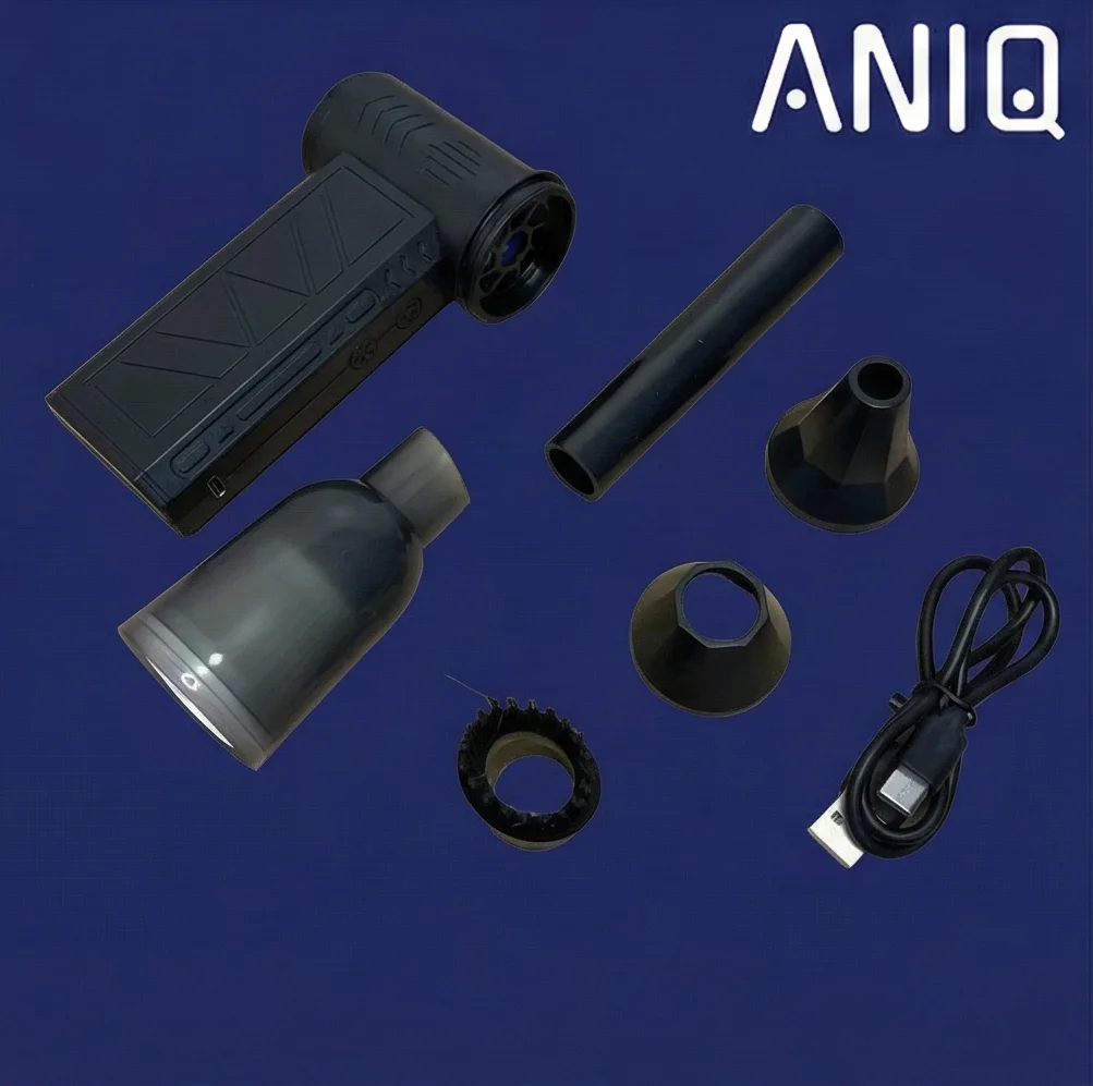 المنفاخ التوربيني الأصلي (2 في 1) - المكنسة المحمولة بقوة خيالية