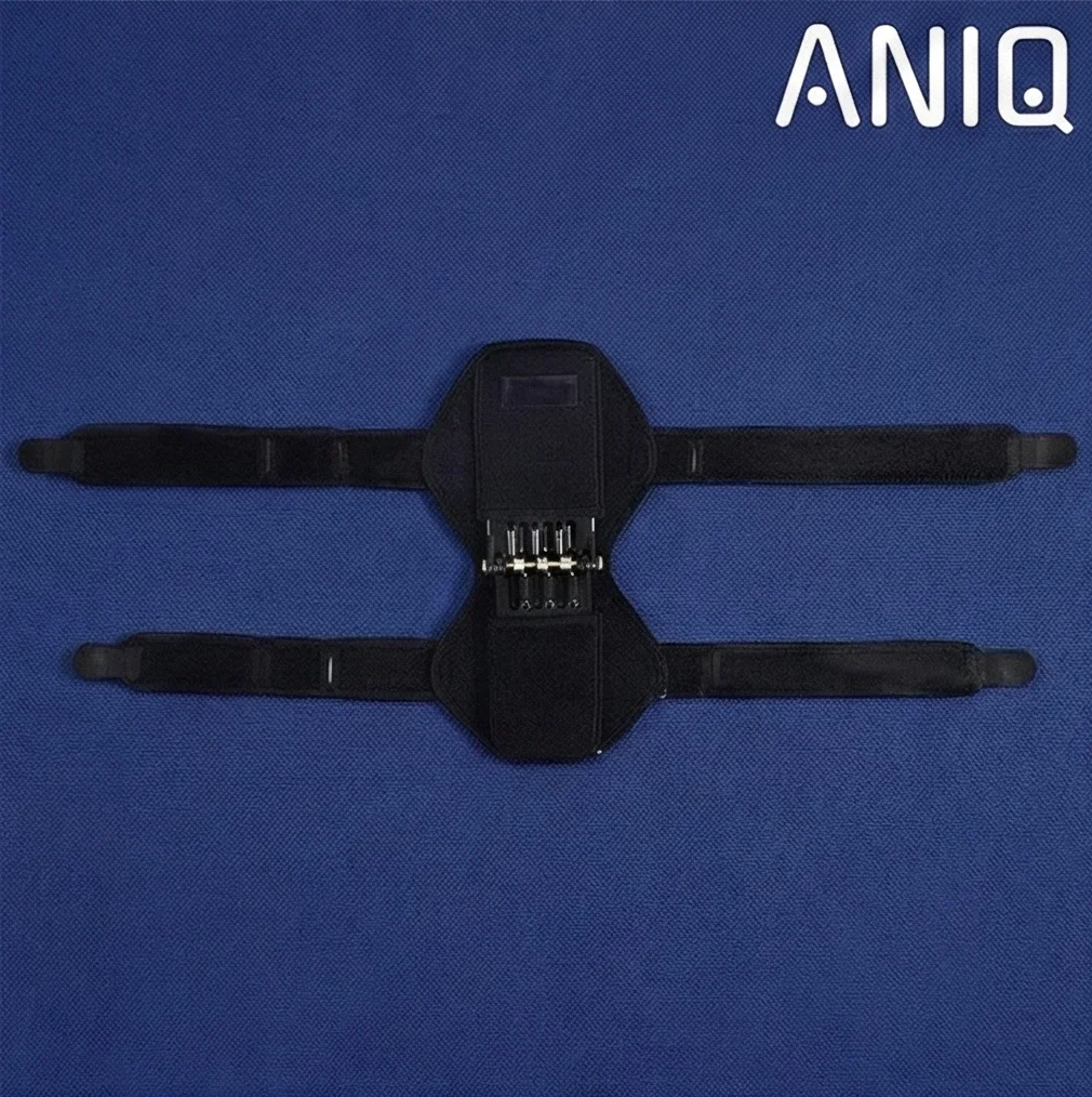 دعامة ثني الركبة زوج واحد (أسود)