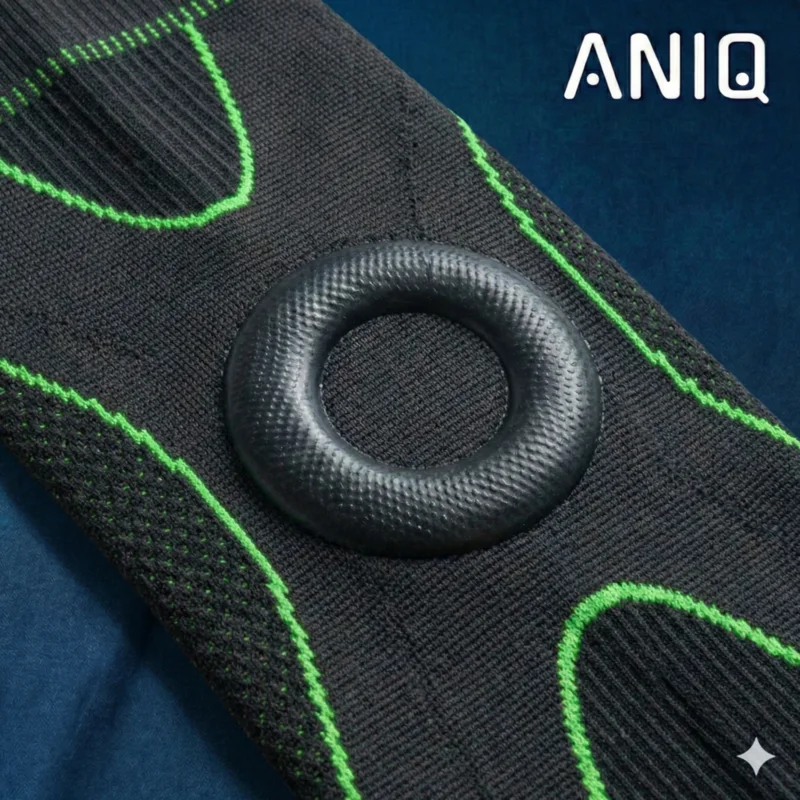 قطعة واحدة من واقيات الركبة غير القابلة للانزلاق