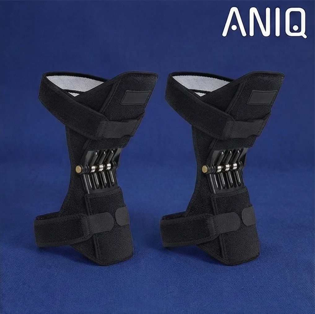 دعامة ثني الركبة زوج واحد (أسود)