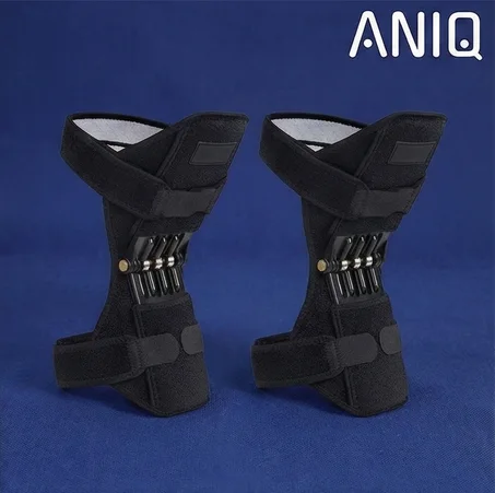 دعامة ثني الركبة زوج واحد (أسود)