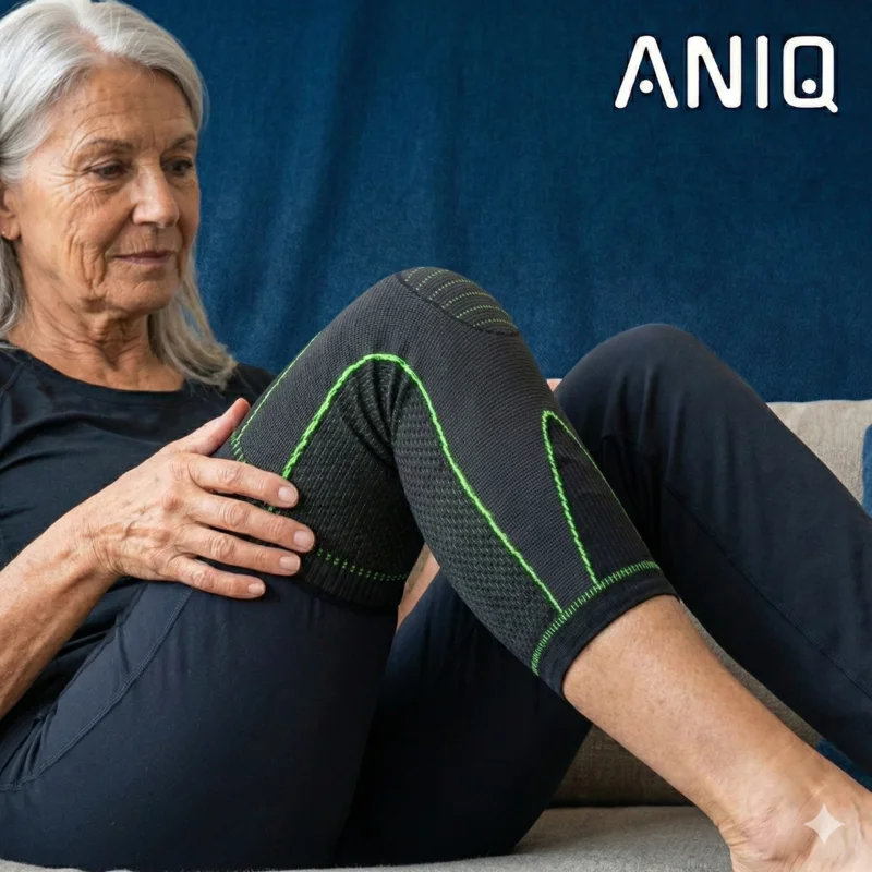 قطعة واحدة من واقيات الركبة غير القابلة للانزلاق