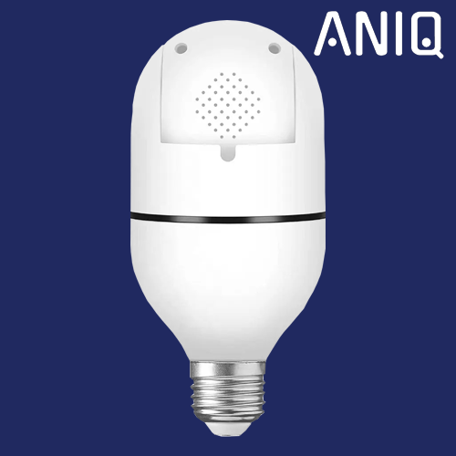 كاميرا مراقبة ذكية بشكل مصباح