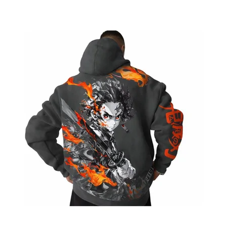 ​Premium Demon Slayer Breathable Hoodie