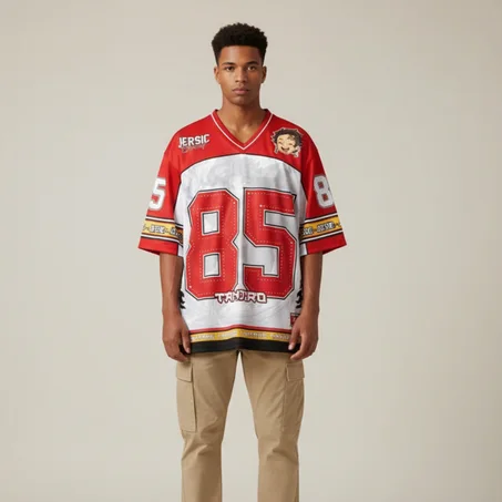 Tanjiro Oversized Mesh Jersey