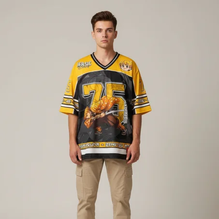 Zenitsu Oversized Mesh Jersey