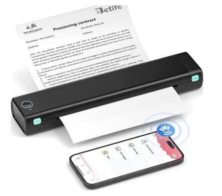 طابعة حرارية لا سلكية بدون حبر - الحل الأمثل للطباعة أتناء التنقل