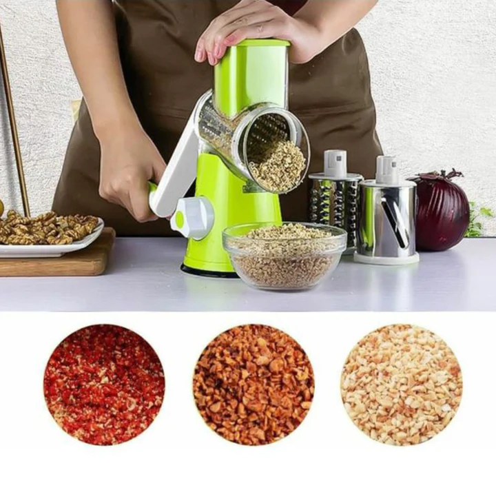 قطاعة الخضار اليدوية 3 في 1