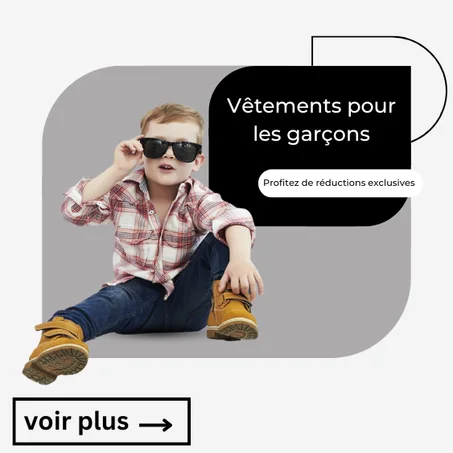 Vêtements pour les garçons