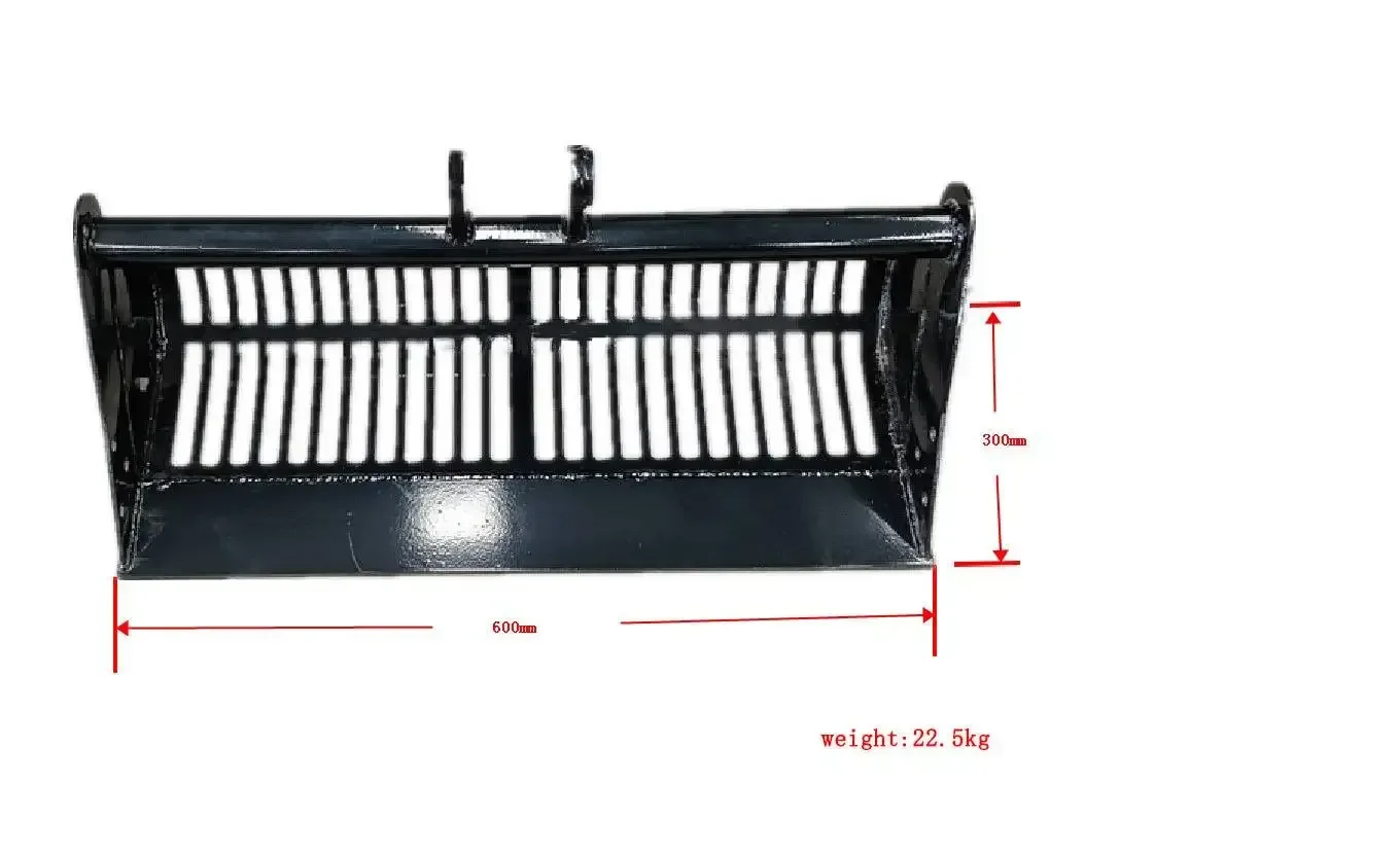 Screening skeleton Bucket: Attachment 600mm TYPHON Mini Excavators USA