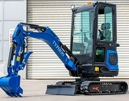 2025 TYPHON 18 FLEX PRO 1.8 Ton Mini Excavator – Powered by Kubota D722 Diesel Engine | EPA Certified USA