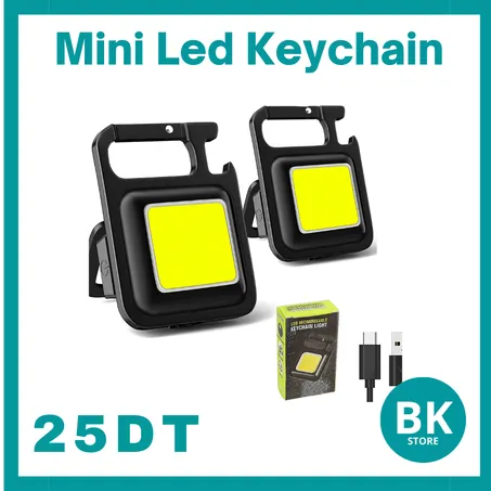 Mini Led COB Keychain Light with Powerful Brightness
