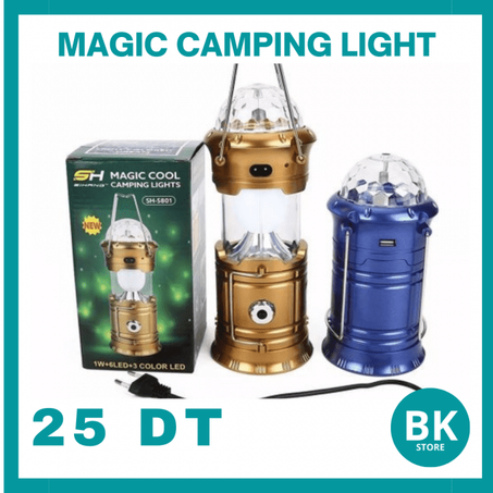 Magic light camping