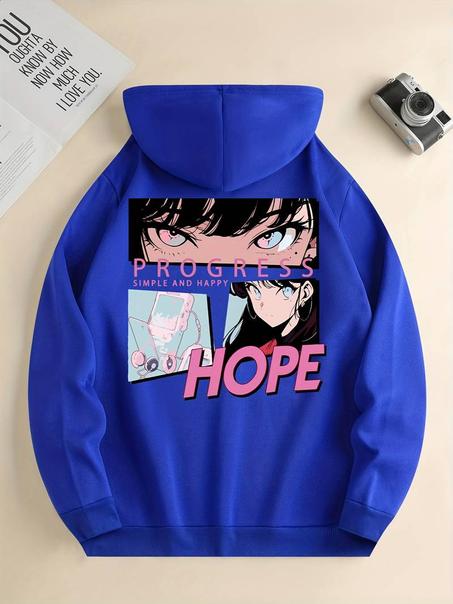 Anime Girl Progress Hoodie
