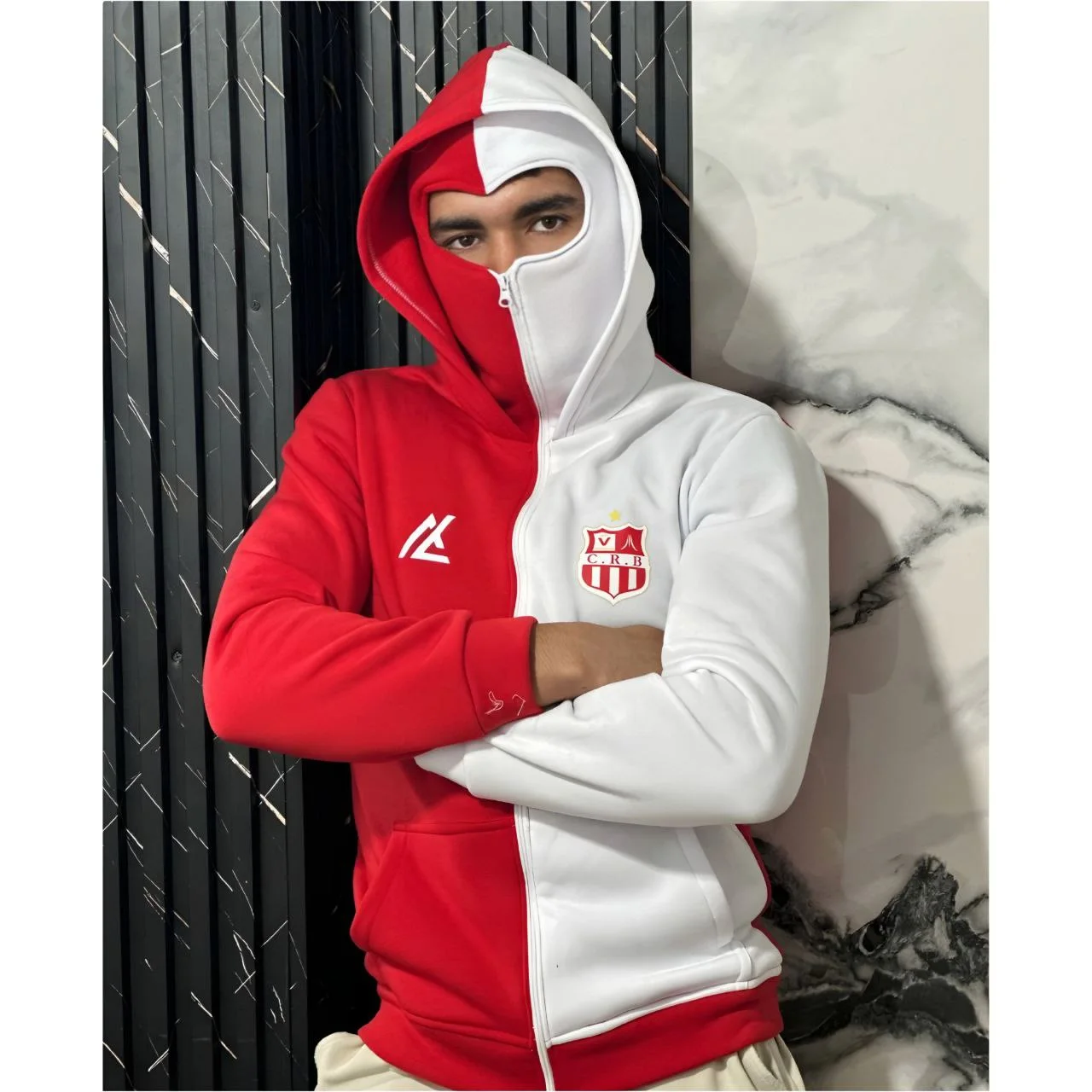 NINJA HOODIE CRB  🔴⚪️