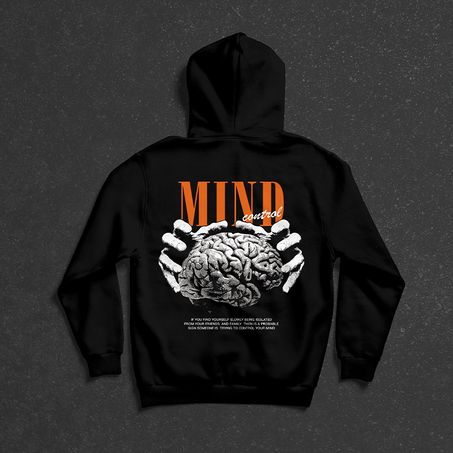 MIND CONTROLE SWEAT A CAPUCHE