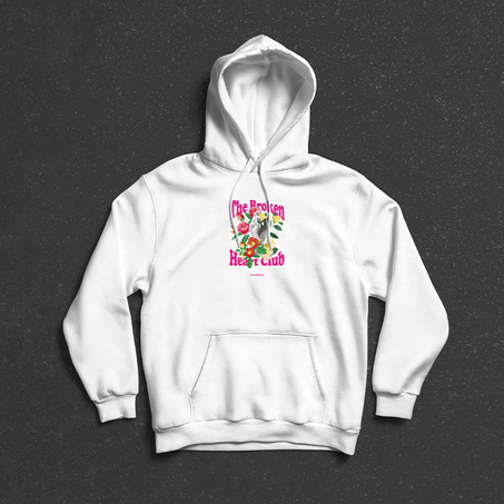 BROKEN HEART SWEAT A CAPUCHE
