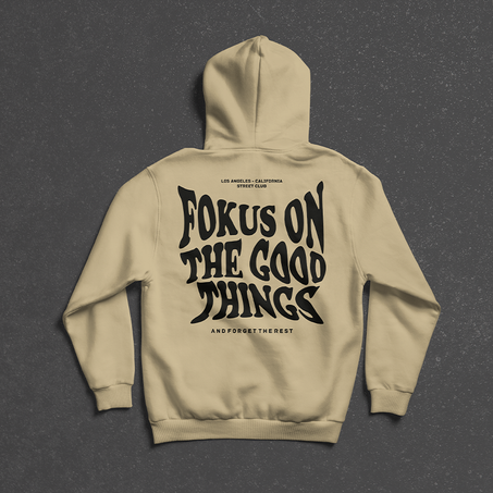 GOOD THINGS SWEAT A CAPUCHE