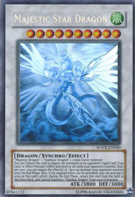 Majestic Star Dragon (SOVR) "UNLIMITED"  GHOST RARE