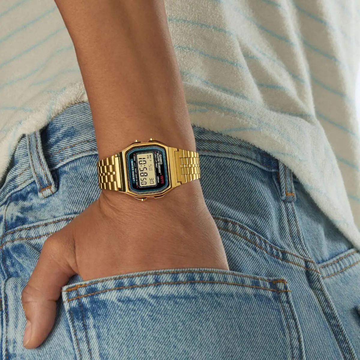 Gold Casio women