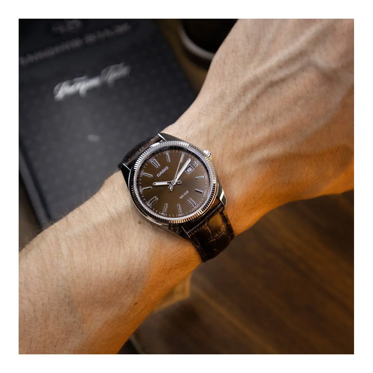 casio brown