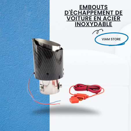 EMBOUT  D'ECHAPPEMENT DE VOITURE