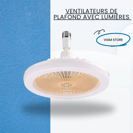 Ventilateurs de Plafond avec Lumières 48W