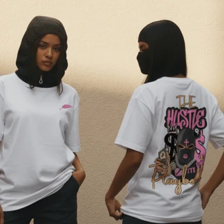 T-shirt Twinshop Blanc Oversize