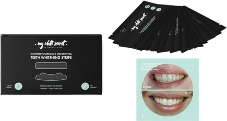 شرائط تبييض الأسنان "ماي وايت سيكريت" النباتي