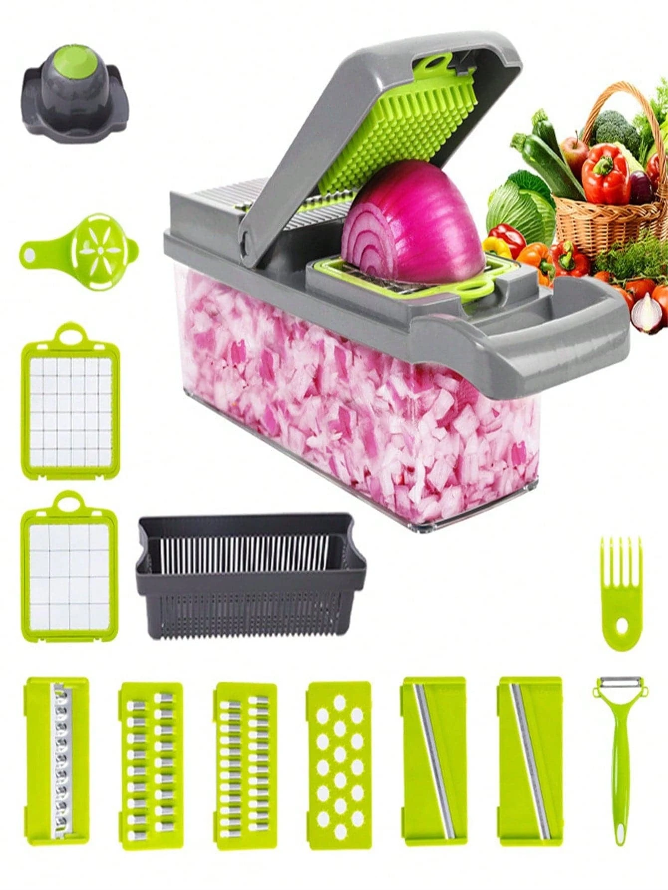 • قطاعة Veggie Slicer الحديثة