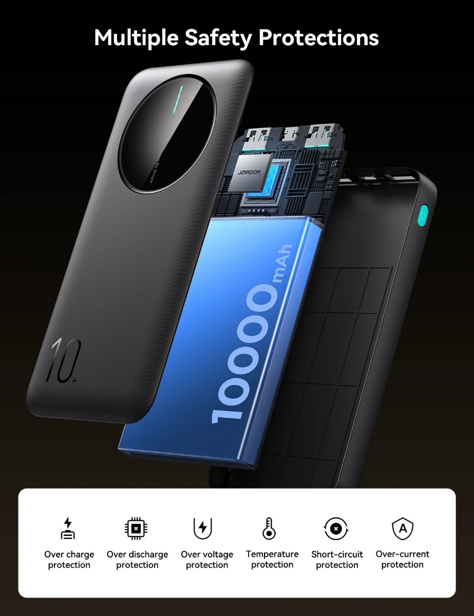 • Power Bank Joyroom 10000Mah JR-PBF12