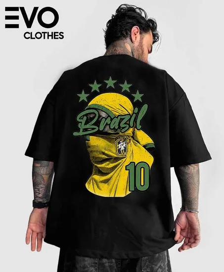 T-shirt OVERSIZE BRAZIL