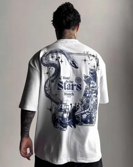 T-shirt OVERSIZE SNAKE