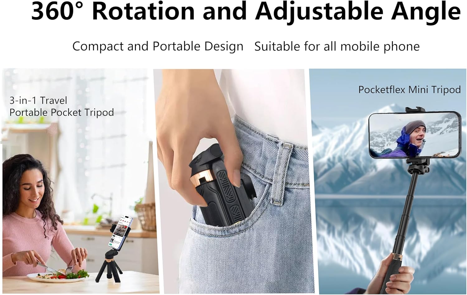 MINI SELFIE TRIPOD