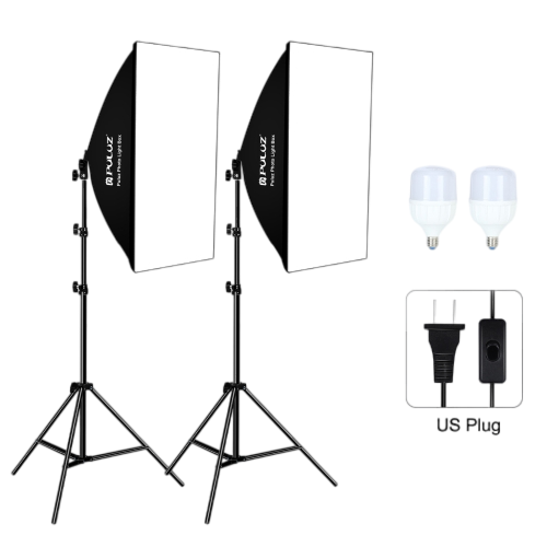 KIT STUDIO 3 SOFTBOX 1 BACKGROUND