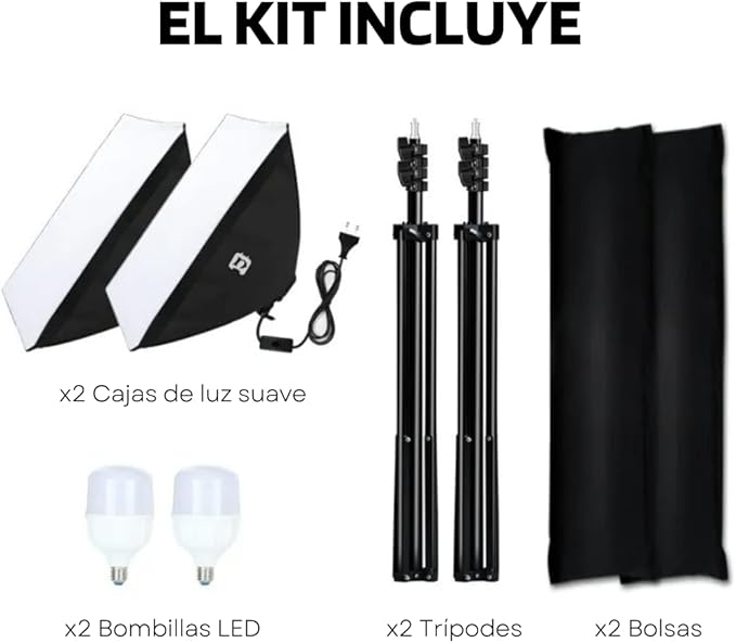 KIT 3 SOFTBOX PULUZ