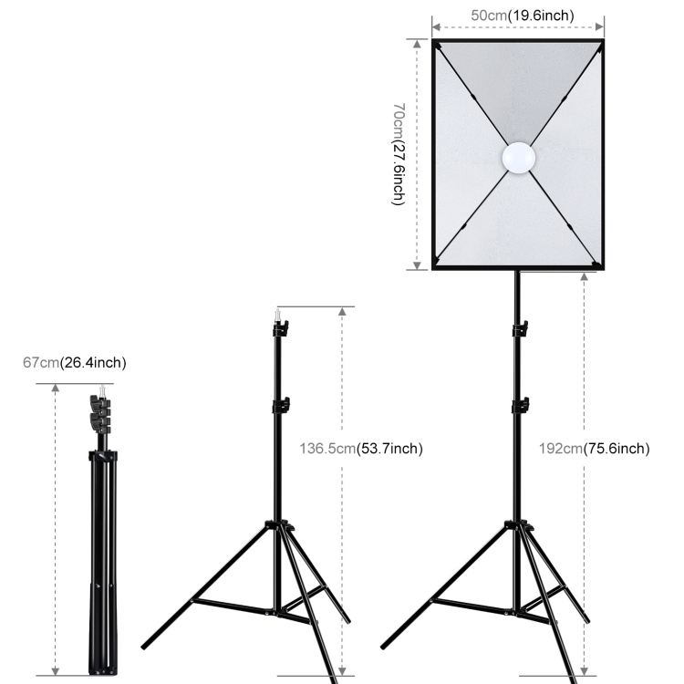 2KIT SOFT BOX LOMP 1
