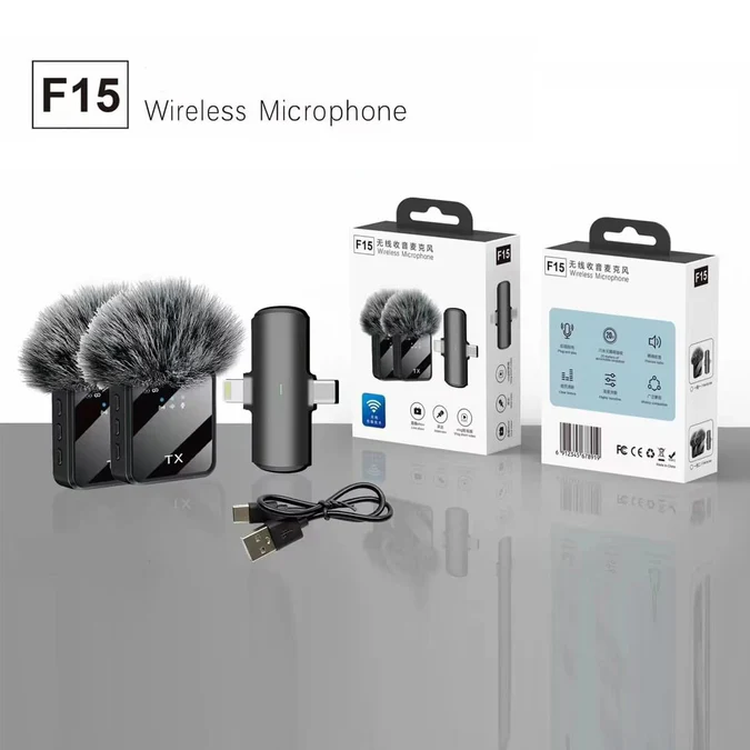 DOUBLE MICROPHON F15